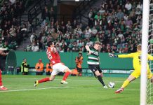 Sporting empata em casa com o SC Braga e deixa fugir a liderança do campeonato Sporting SC Braga