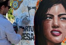 Edis One celebra cultura portuguesa com mural para marca dermatológica Edis One
