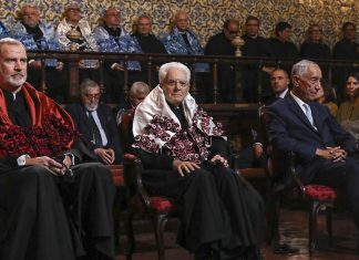 Coimbra honra Felipe VI e Sergio Mattarella com doutoramentos Honoris Causa Felipe VI Sergio Mattarella
