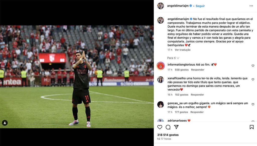 Instagram Di Maria