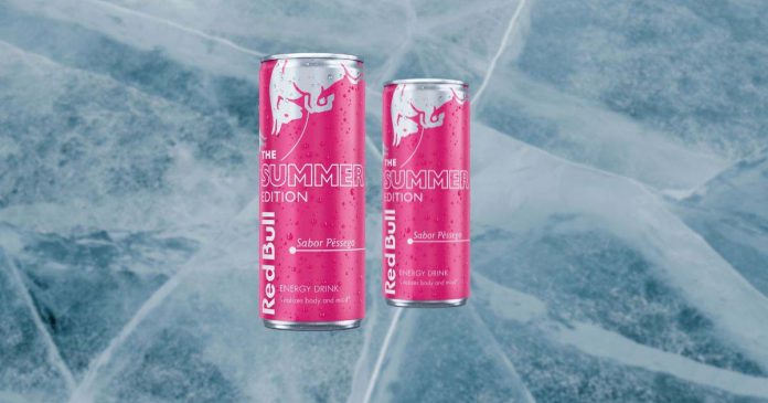 Red Bull pêssego Red Bull pêssego