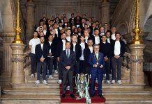 Sporting Bicampeão homenageado na Câmara de Lisboa Sporting Bicampeão