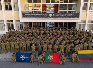 Força de Fuzileiros regressa da Lituânia após missão da NATO Fuzileiros