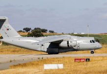 Força Aérea Portuguesa recebe terceiro avião KC-390 na Base Aérea de Beja KC 390