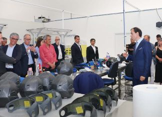 Ponte de Sor inaugura novo hangar com tecnologia de ponta para capacetes aeronáuticos Ponte de Sor