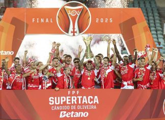 Benfica vence o Sporting por 1-0 e ganha a Supertaça Cândido de Oliveira Sporting Benfica Supertaça