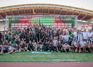 Sporting conquista dobradinha histórica nos Campeonatos Nacionais de Clubes Sporting Campeonatos Nacionais de Clubes