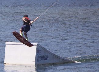 Nacional de Wakeboard Cable teve a primeira etapa no Trízio Wakeboard Cable
