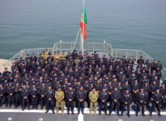 NRP Bartolomeu Dias regressa após missão internacional da NATO NRP Bartolomeu Dias