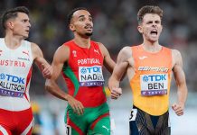 Isaac Nader sagra-se campeão do mundo nos 1500 metros Isaac Nader campeão do mundo