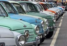 O icónico Fiat 600 celebra 70 anos e reúne fãs em Lisboa Fiat 600 70 anos