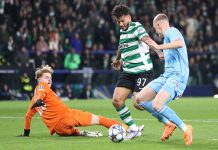 Sporting vs Brugge: Leões impõem-se em Alvalade e ficam perto do apuramento Sporting vs Brugge