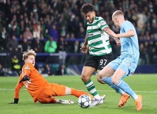 Sporting vs Brugge: Leões impõem-se em Alvalade e ficam perto do apuramento Sporting vs Brugge