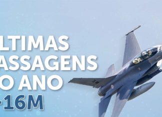 F-16M efetuam últimas passagens de 2025: Voos de fim de ano sobrevoam Portugal e assinalam passagem de ano Voos de Fim de Ano