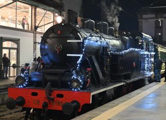 Locomotiva a vapor 0186 faz 100 anos e dá vida ao comboio histórico de Natal comboio histórico natal