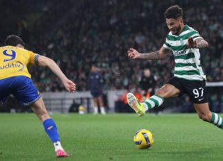 Sporting vence Estoril Praia e continua firme na liga Betclic Sporting Estoril Praia