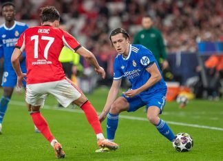 Emoção, polémica e um golo decisivo no Play‑off entre o Benfica e o Real Madrid Benfica Real Madrid Playoff