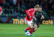 Jogo entre Casa Pia e Benfica termina com 1-1 no marcador Jogo Casa Pia Benfica
