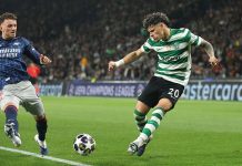 Sporting – Arsenal: Leões caem em Alvalade e Arsenal leva vantagem mínima para casa Sporting Arsenal Alvalade