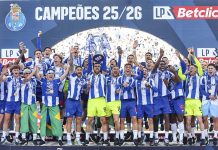 Campeão FC Porto encerra a Liga 2025/26 com 88 pontos e celebra nos Aliados Campeão FC Porto