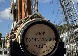 Moscatel de Setúbal Torna Viagem: O Segredo do vinho que cruza oceanos a Bordo do Navio-Escola Sagres Moscatel Torna Viagem