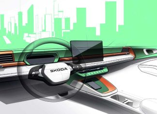 Škoda Epiq elétrico revela o futuro do seu interior antes da estreia mundial Škoda Epiq elétrico