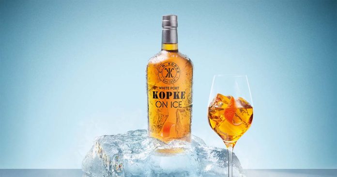 Vinho do Porto com gelo