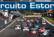 Estoril Classics celebra 10 anos com alguns dos mais lendários automóveis da competição Monolugares históricos durante uma corrida do Estoril Classics no Autódromo do Estoril.