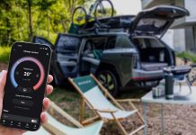Modo Campismo: a nova função da Škoda que permite dormir confortavelmente num carro elétrico Aplicação MyŠkoda com o Modo Campismo ativo para manter a climatização durante uma pernoita num veículo elétrico Škoda