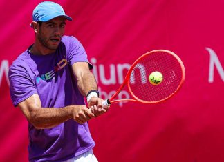 Millennium Estoril Open 2026 arranca com casa cheia e devolve Portugal ao circuito ATP Nuno Borges durante um encontro no Millennium Estoril Open 2026, disputado no Clube de Ténis do Estoril