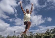 Último salto de Nelson Évora: campeão olímpico prepara a despedida das pistas Último salto de Nelson Évora durante um treino de preparação para a despedida da carreira competitiva
