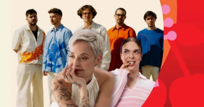 Festa na Praça Continente os artistas participantes em composição gráfica
