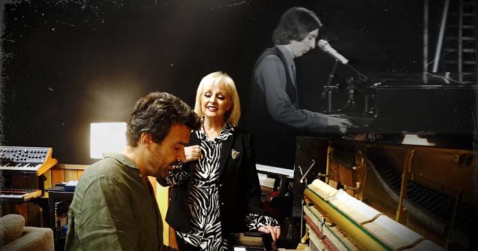 Miguel Araújo e Ágata juntos no estúdio para a nova versão de Esta balada que te dou