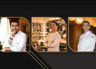Old Course Vilamoura recebe chefs distinguidos pelo Guia Michelin para três jantares exclusivos Os chefs Tiago Bonito, Angélica Salvador e Stefano Bulla participam no ciclo gastronómico do Old Course Vilamoura com menus exclusivos inspirados na cozinha portuguesa