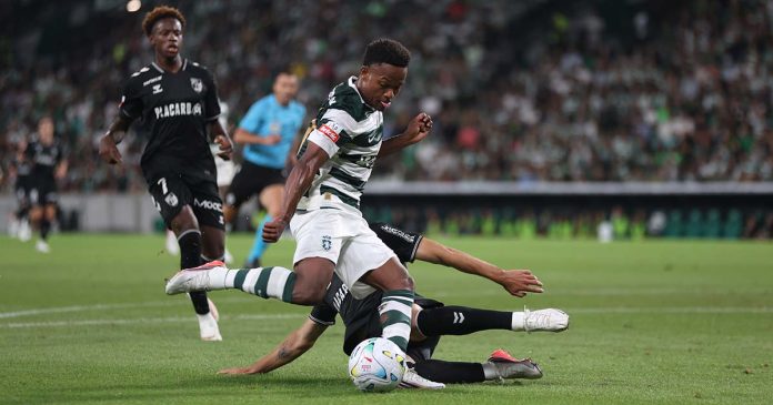 Sporting venceu o Guimarães num lance disputado em Alvalade