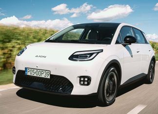 GAC em Cascais coloca AION UT e AION V no centro das atenções AION UT da GAC em circulação, um dos modelos elétricos presentes com a GAC em Cascais