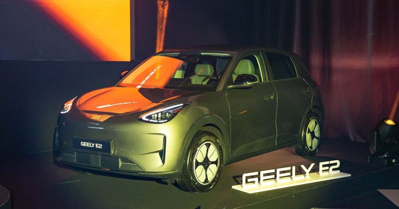 Geely E2 apresentado em Portugal durante o lan&ccedil;amento oficial da marca no mercado nacional