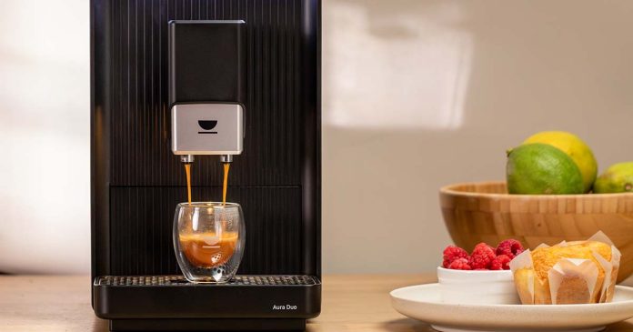 INCAPTO AURA DUO prepara café em grão moído na hora