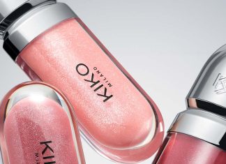Maquilhagem para olhos e lábios da KIKO Milano ganha novas cores e um gloss premiado Glosses rosa da KIKO Milano numa seleção de maquilhagem para olhos e lábios