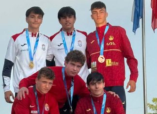 Mundiais de Maratona dão a Portugal sete medalhas e dois títulos em apenas dois dias Duarte Cunha e Gabriel Fernandes no pódio de C2 Júnior dos Mundiais de Maratona, na Argentina.
