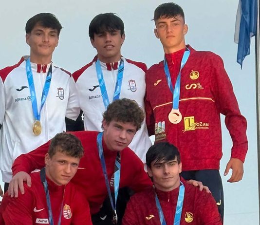 Mundiais de Maratona dão a Portugal sete medalhas e dois títulos em apenas dois dias Duarte Cunha e Gabriel Fernandes no pódio de C2 Júnior dos Mundiais de Maratona, na Argentina.