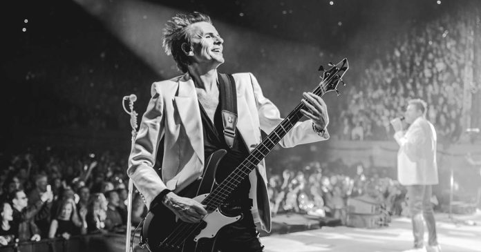 Duran Duran em Portugal durante uma atuação ao vivo