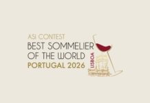 Lisboa recebe os melhores sommeliers do mundo e coloca os vinhos portugueses em destaque Identidade gráfica do concurso que reúne os melhores sommeliers do mundo em Lisboa, no ASI Contest Best Sommelier of the World Portugal 2026
