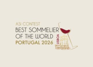 Lisboa recebe os melhores sommeliers do mundo e coloca os vinhos portugueses em destaque Identidade gráfica do concurso que reúne os melhores sommeliers do mundo em Lisboa, no ASI Contest Best Sommelier of the World Portugal 2026