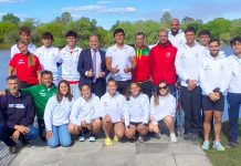 Mundial de Maratona coloca Portugal à prova na Argentina com dois títulos para defender Seleção portuguesa de canoagem reunida na Argentina com o embaixador de Portugal, antes do Mundial de Maratona