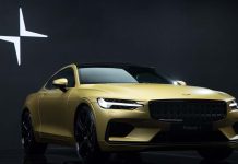 Polestar 1 estreia-se no Porto e mostra o automóvel que definiu o futuro da marca Polestar 1 em exposição com o logótipo da Polestar em fundo escuro