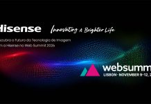 RGB MiniLED evolui com IA e a Hisense mostra a próxima geração em Lisboa Hisense apresenta a tecnologia RGB MiniLED na Web Summit 2026 em Lisboa