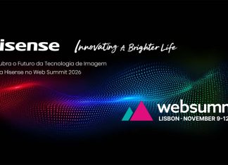 RGB MiniLED evolui com IA e a Hisense mostra a próxima geração em Lisboa Hisense apresenta a tecnologia RGB MiniLED na Web Summit 2026 em Lisboa