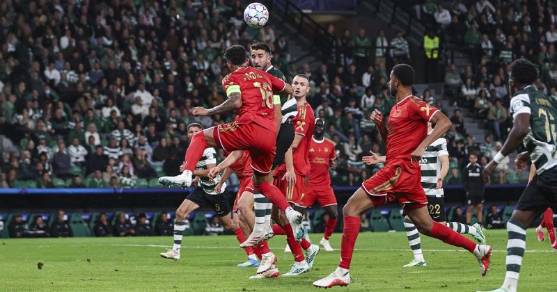 Sporting perde em Alvalade frente ao LASK Linz, num encontro marcado por disputas de bola e intensidade f&iacute;sica.