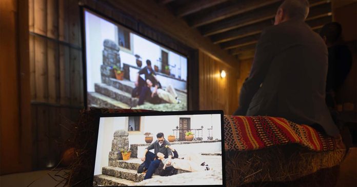 Turismo do Alentejo apresenta em Marvão a nova campanha, com imagens promocionais projetadas durante o evento